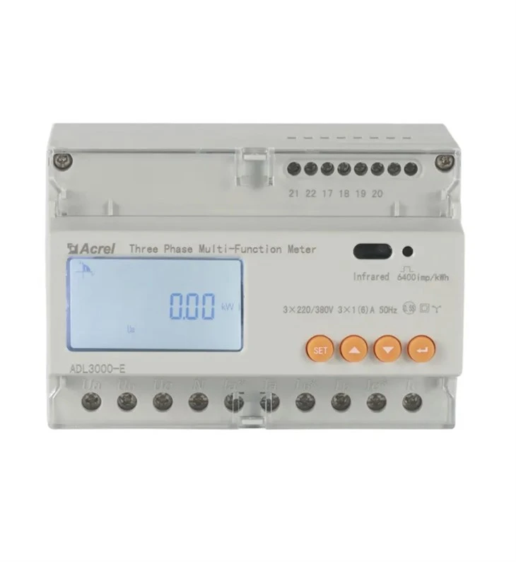 عداد كيلووات ساعة ثلاثي الطور Din Rail